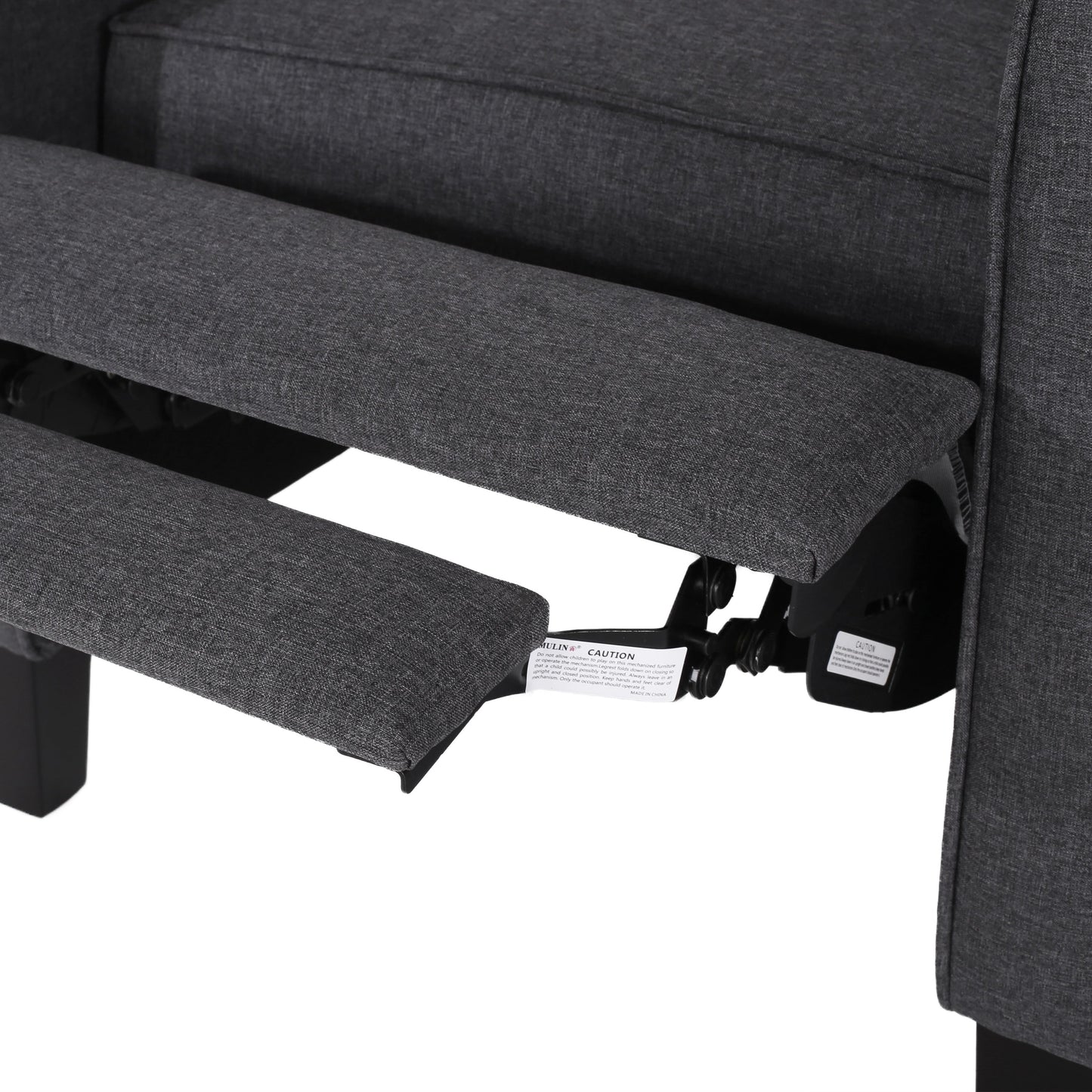 Sedia con schienale a spinta in tessuto Roomfitters per un arredamento elegante, blu navy