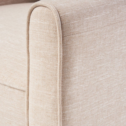 Sedia con schienale a spinta in tessuto Roomfitters per un arredamento elegante, blu navy