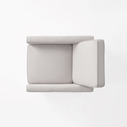 Sedia con schienale a spinta in tessuto Roomfitters per un arredamento elegante, blu navy