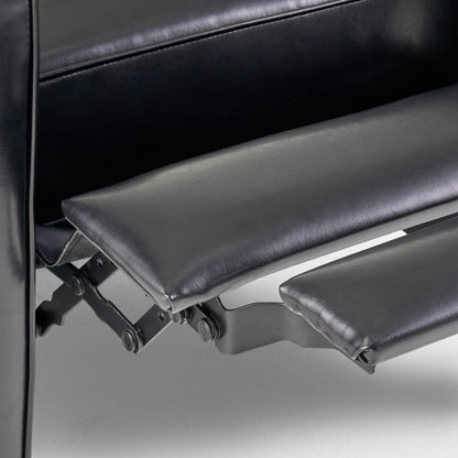 Sedia con schienale a spinta in similpelle Roomfitters per un arredamento elegante della casa