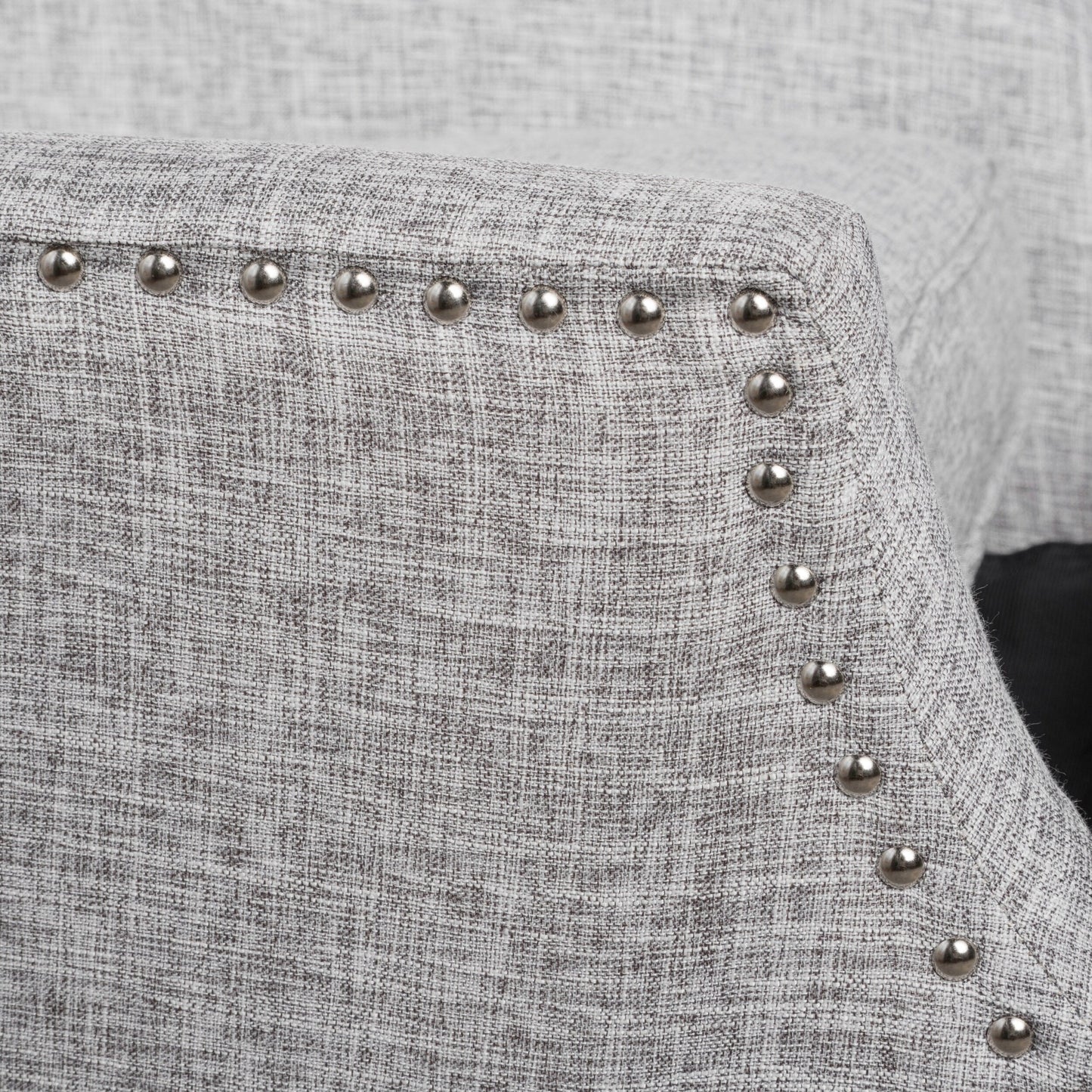 Poltrona reclinabile con schienale a ali, modello Floral di Roomfitters, gambe affusolate in legno