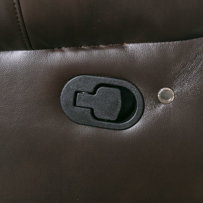 Divano reclinabile manuale Roomfitters con vano portaoggetti nascosto, doppio portabicchieri e design confortevole