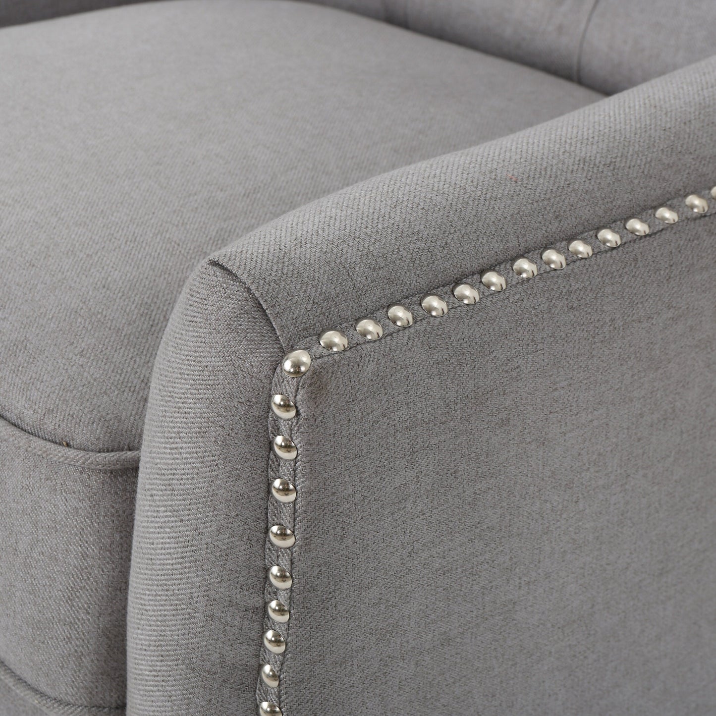 Poltrona reclinabile moderna in tessuto con schienale reclinabile, comoda poltrona per soggiorno e camera da letto