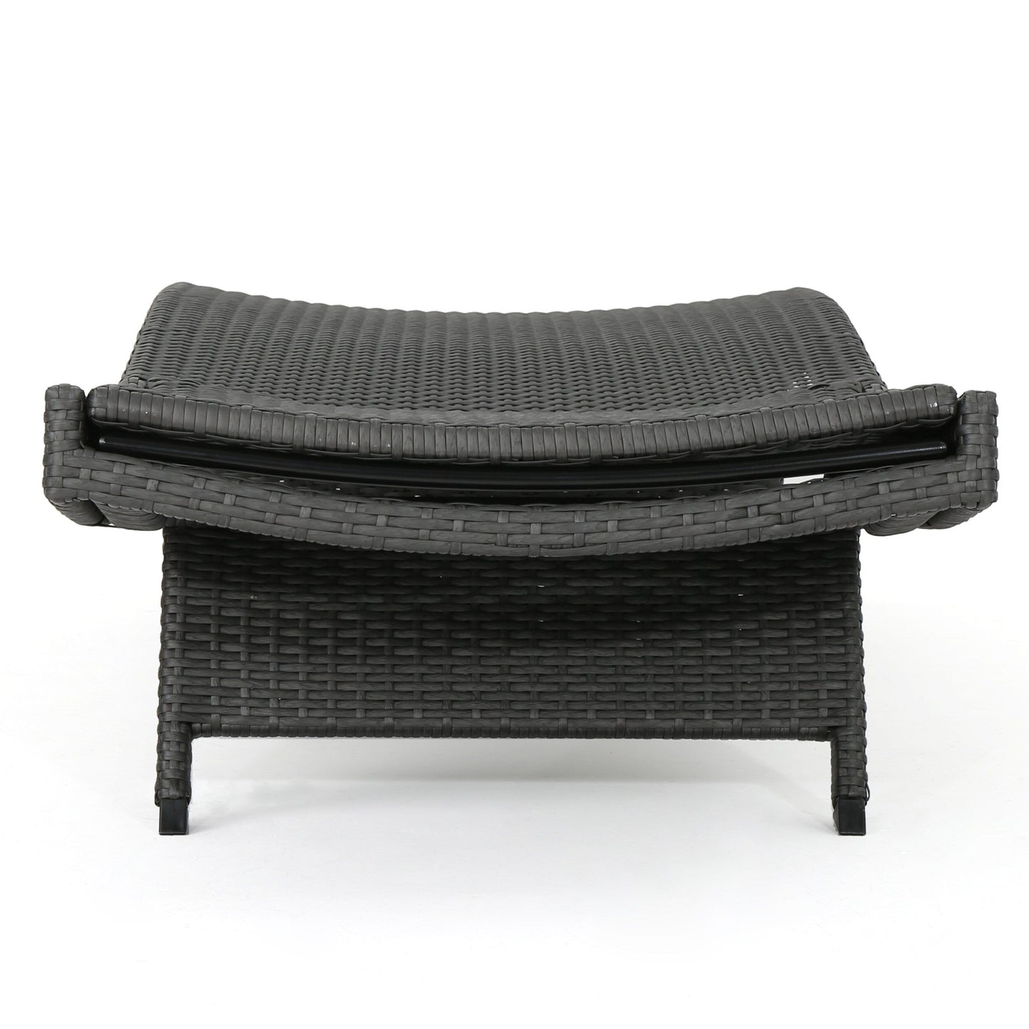 Set di chaise longue da esterno in vimini Roomfitters, sedie a sdraio reclinabili regolabili per patio, rattan resistente alle intemperie