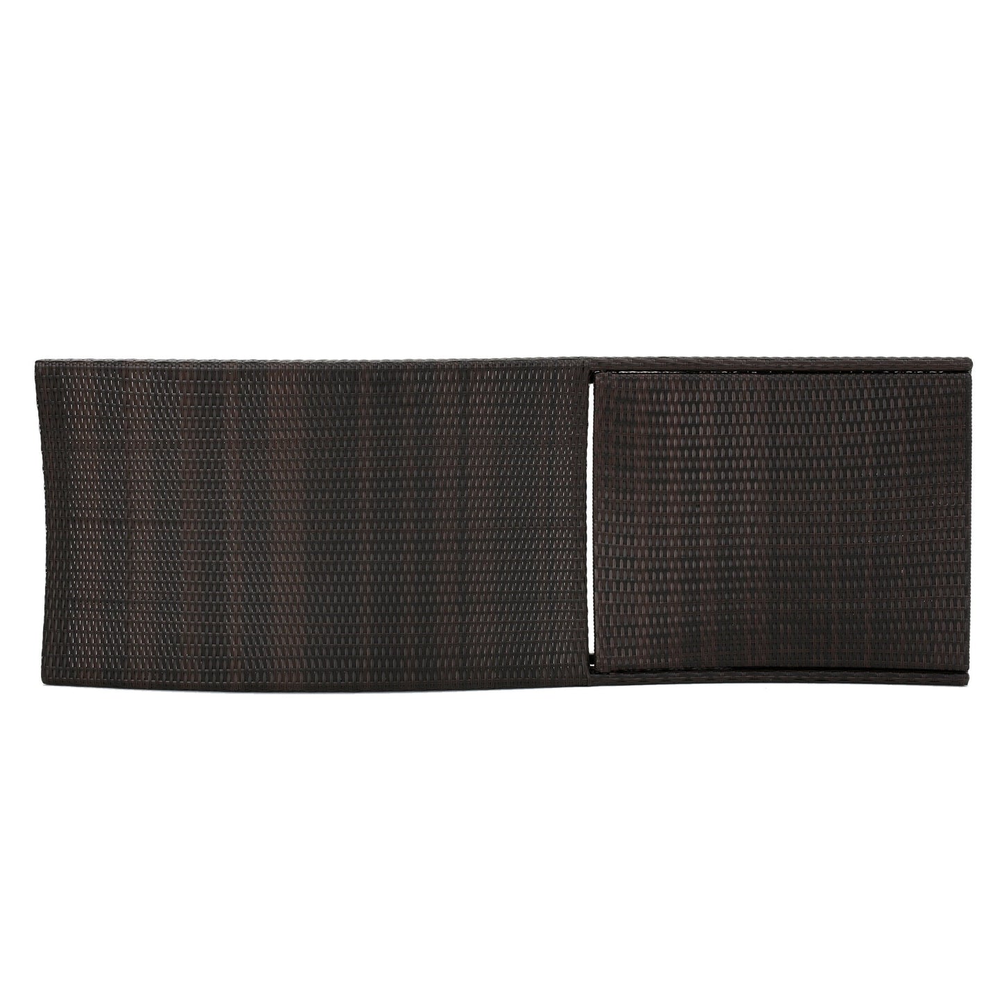 Set di chaise longue da esterno in vimini Roomfitters, sedie a sdraio reclinabili regolabili per patio, rattan resistente alle intemperie