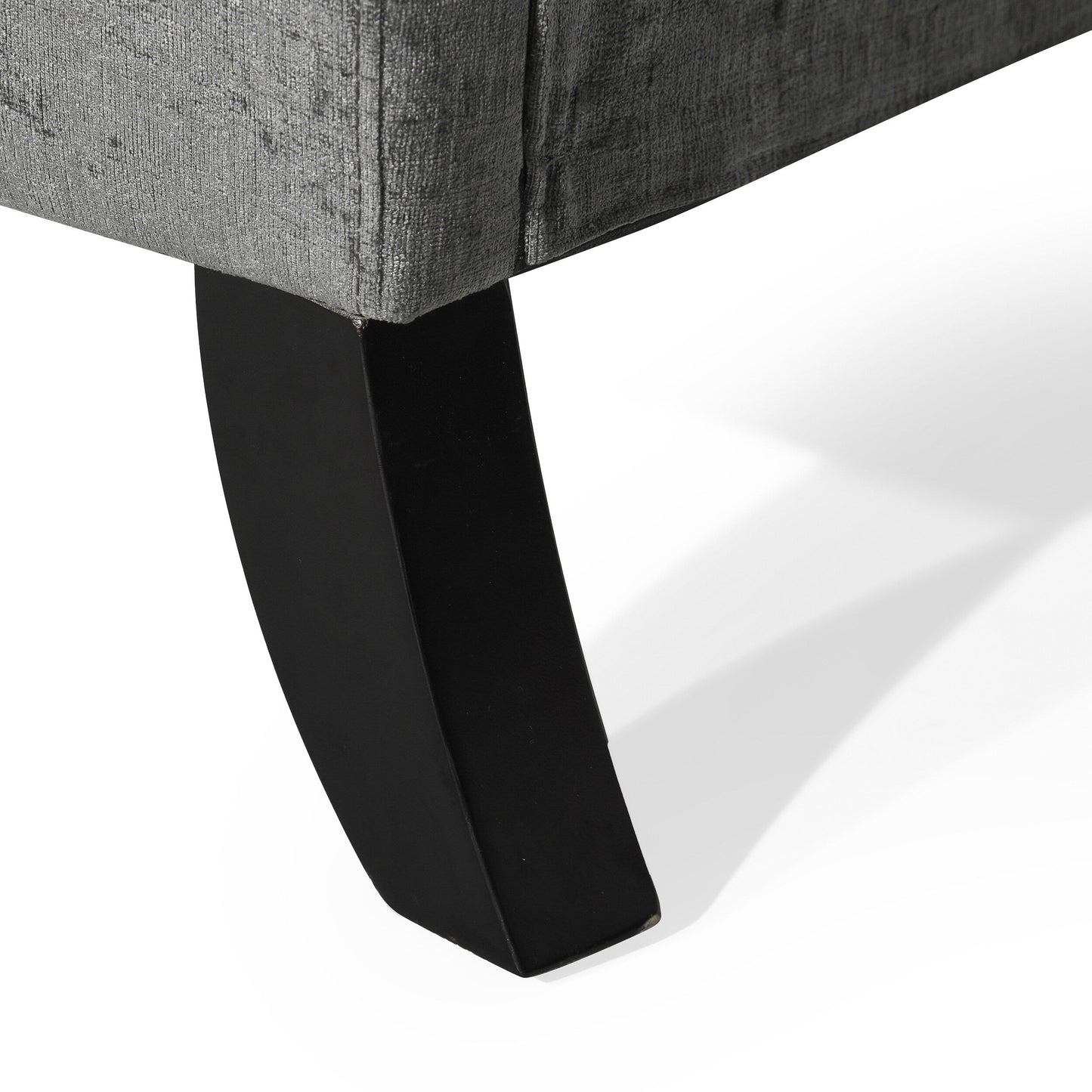 Poltrona reclinabile oversize in tessuto testurizzato con schienale a spinta, comoda poltrona reclinabile per il soggiorno