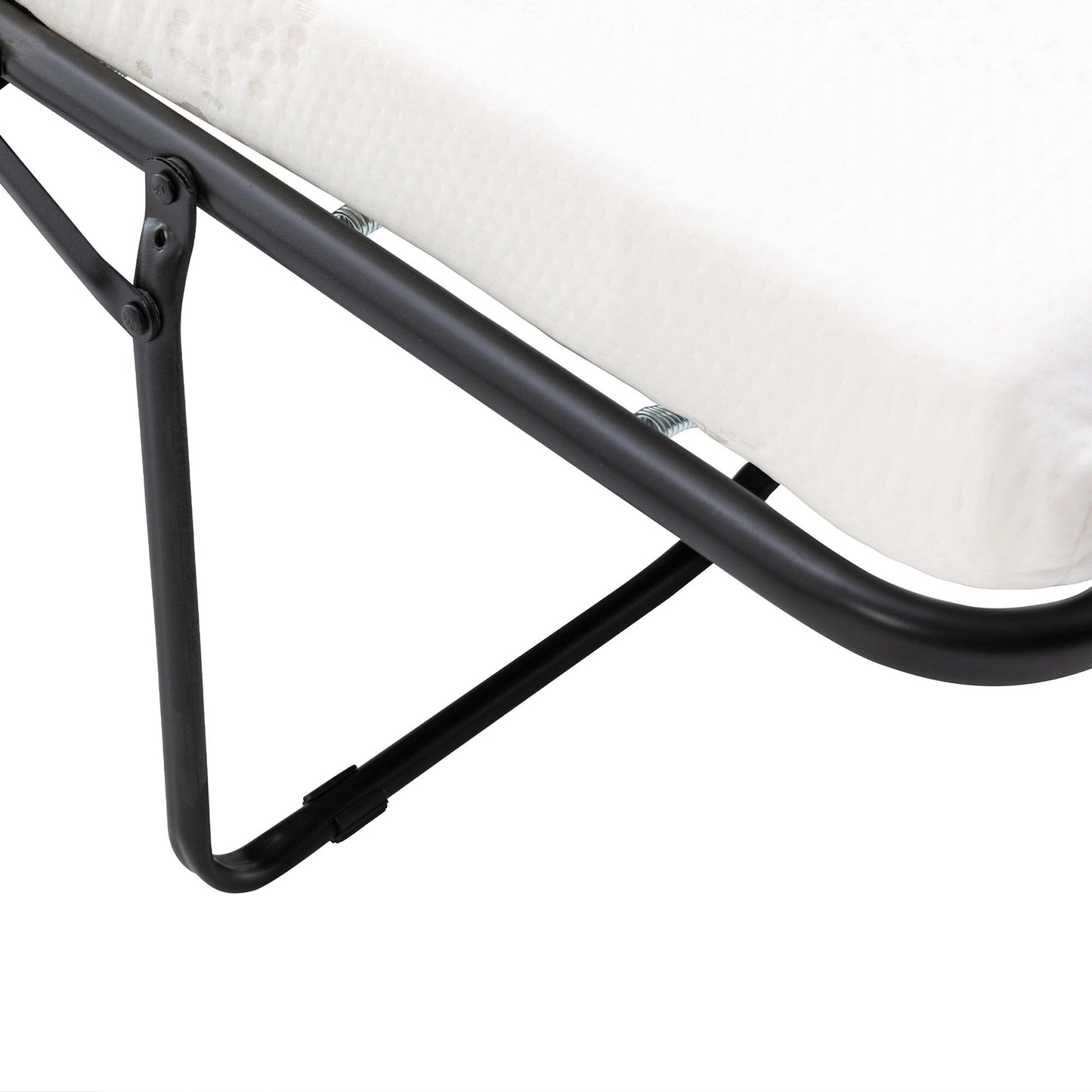 Divano letto estraibile Roomfitters con materasso memory foam singolo, divano letto salvaspazio per soggiorno