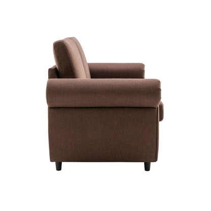 Divano letto estraibile Roomfitters con materasso memory foam singolo, divano letto salvaspazio per soggiorno