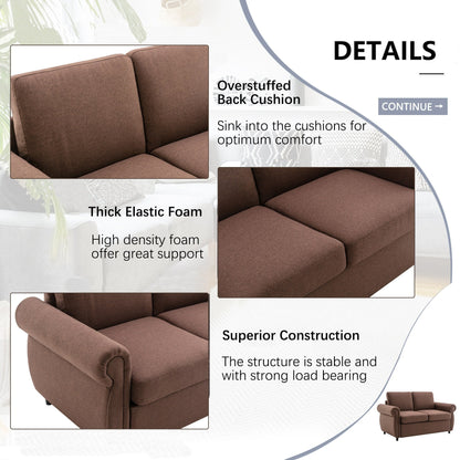 Divano letto estraibile Roomfitters con materasso memory foam singolo, divano letto salvaspazio per soggiorno