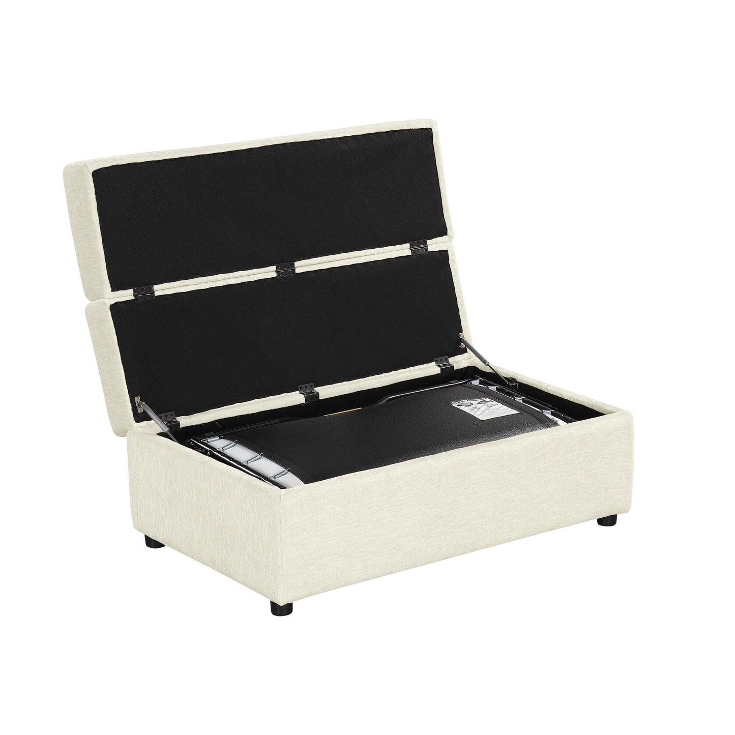 Letto pieghevole Twin Roomfitters con materasso trasformabile in letto per gli ospiti