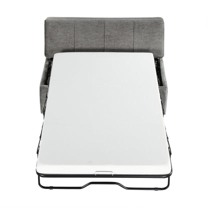 Letto pieghevole Twin Roomfitters con materasso trasformabile in letto per gli ospiti