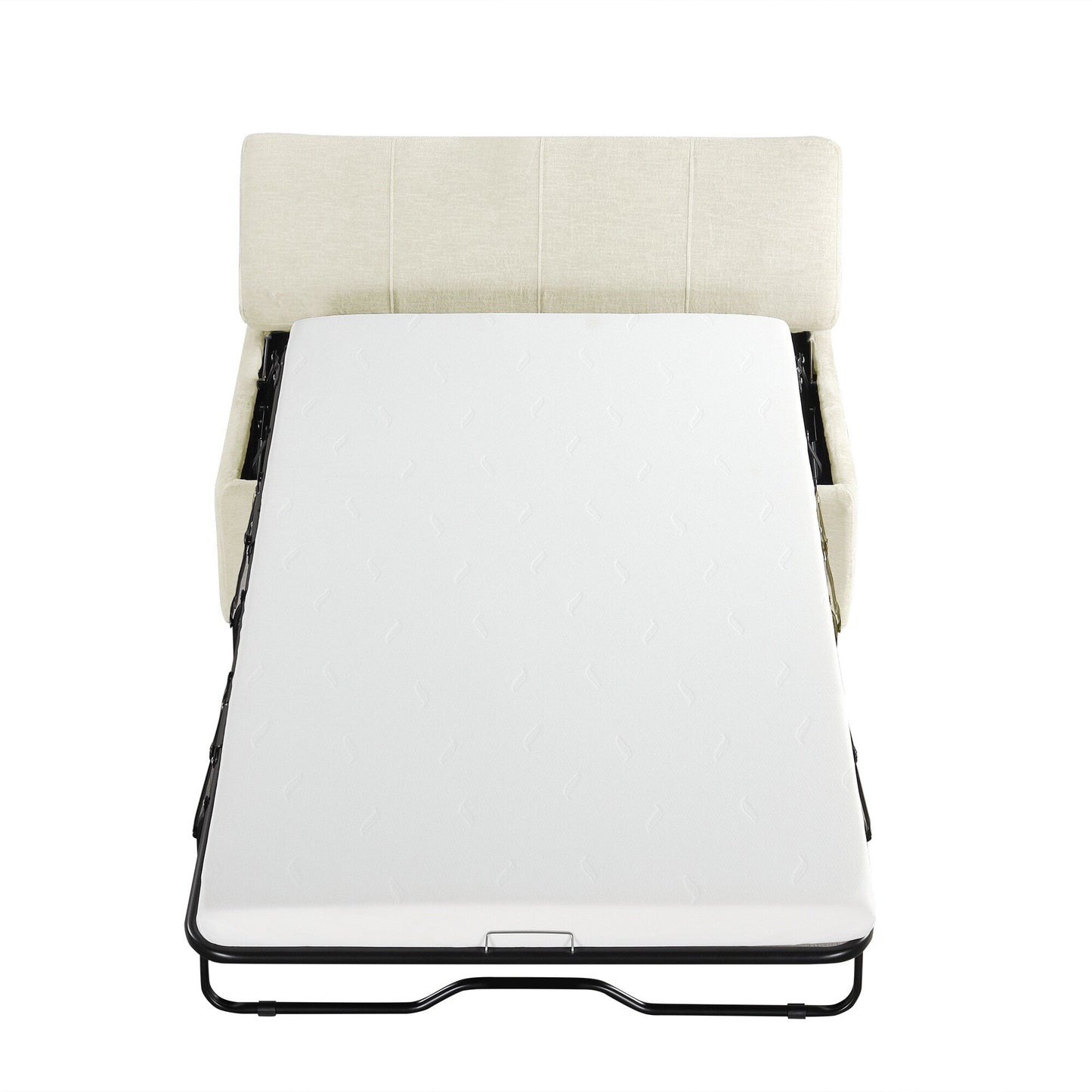 Letto pieghevole Twin Roomfitters con materasso trasformabile in letto per gli ospiti