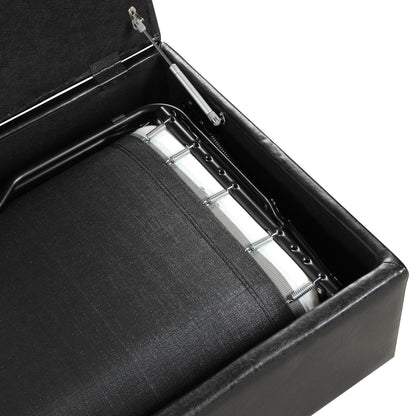 Letto pieghevole singolo Roomfitters con materasso, letto per gli ospiti compatto e convertibile per il soggiorno