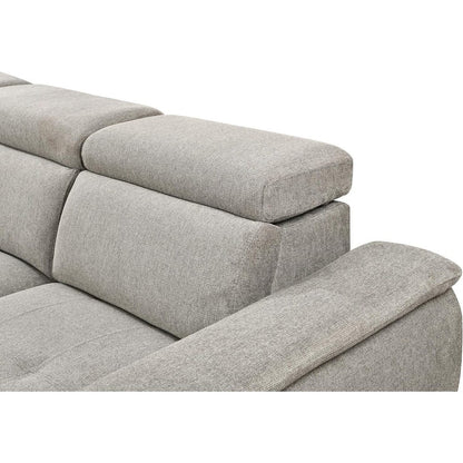 Divano letto a U Roomfitters, letto estraibile 2 in 1 oversize da 121 pollici, divano componibile con chaise longue contenitore doppia