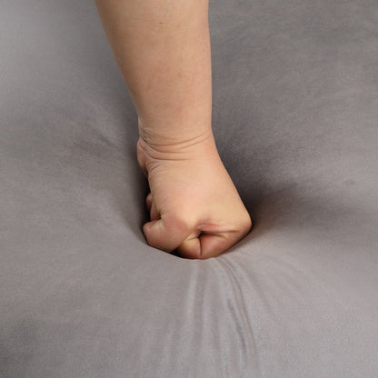 Divano angolare imbottito in velluto Roomfitters, poltrona singola con schienale trapuntato a bottoni per soggiorno e camera da letto