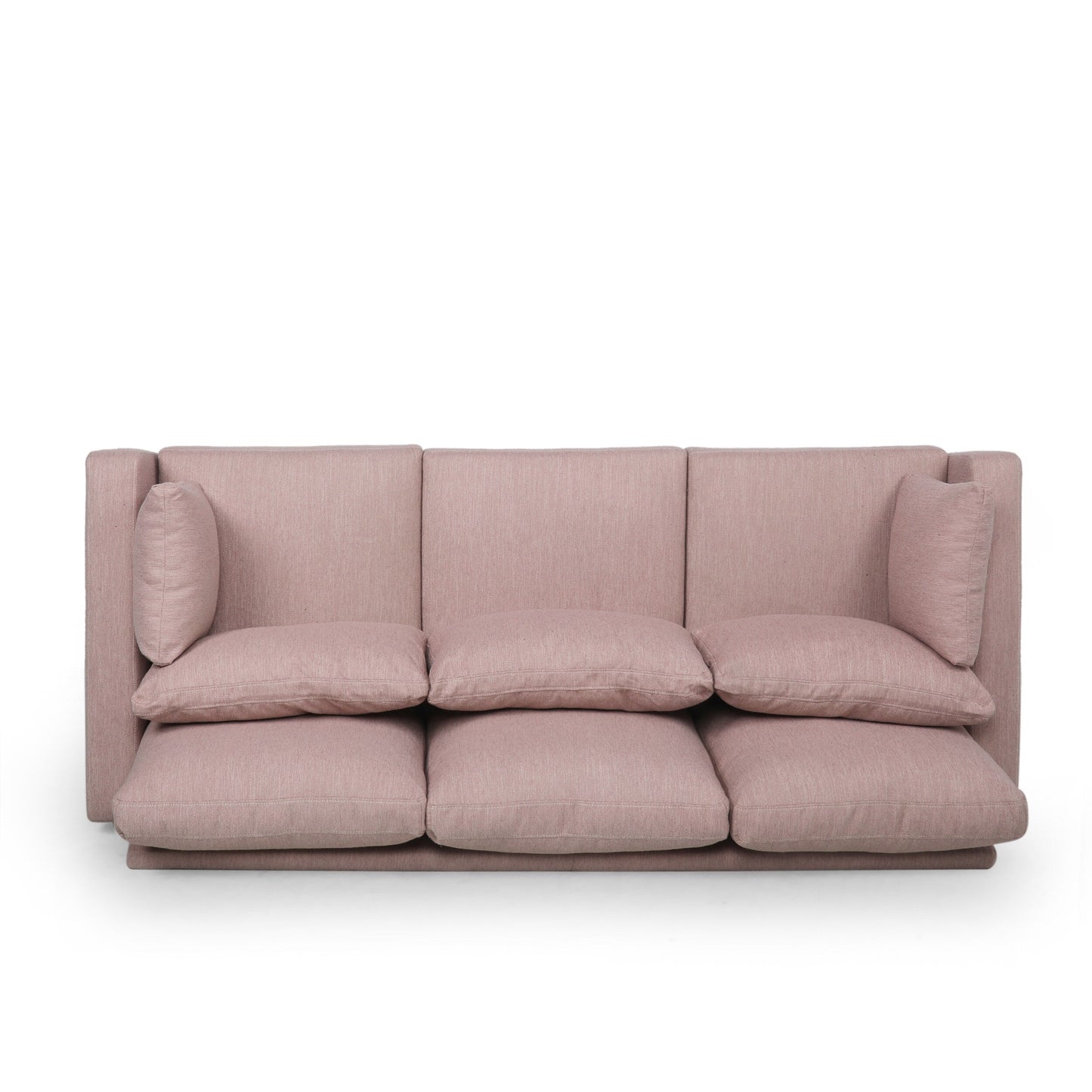 Divano imbottito a 3 posti Roselle di Christopher Knight Home