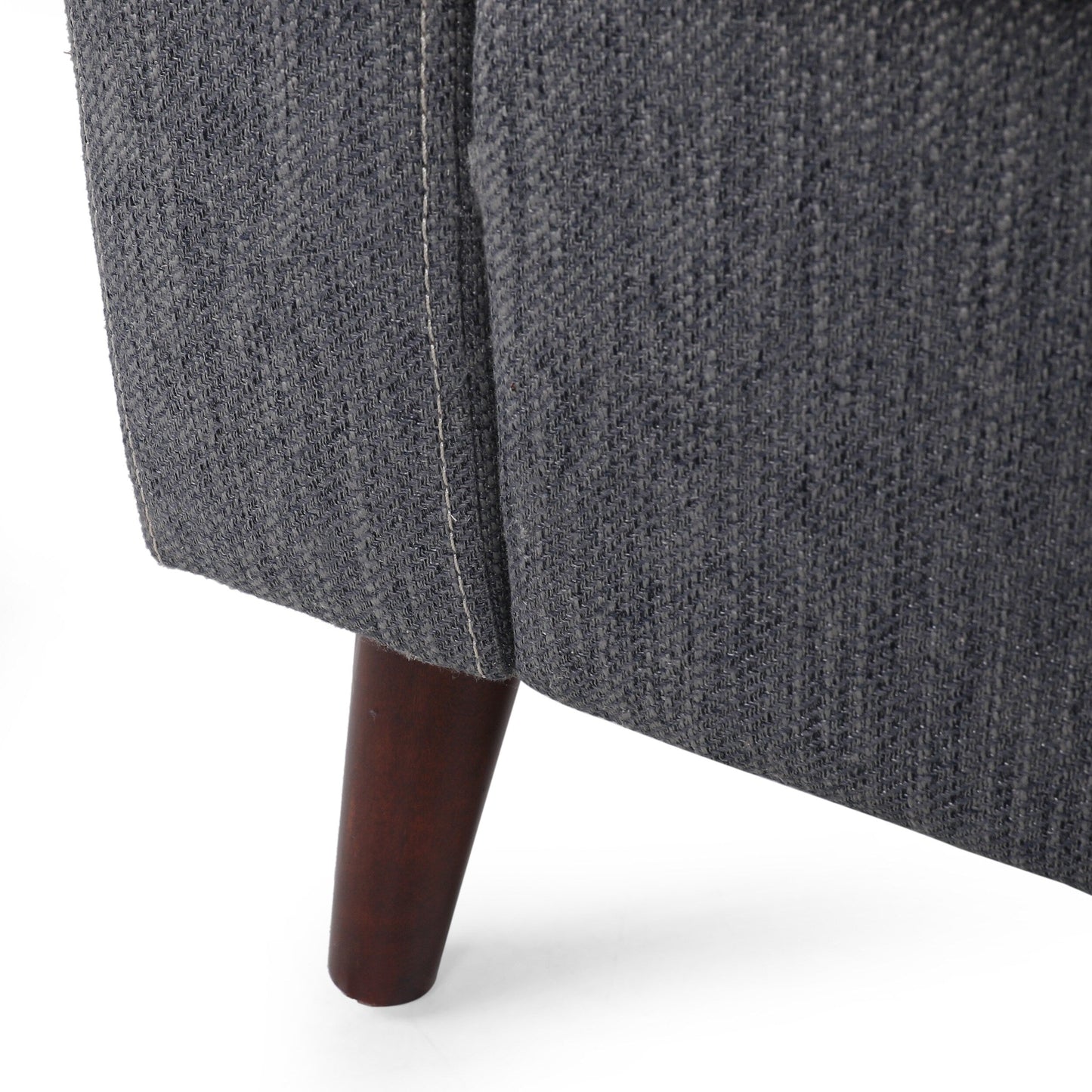 Divano imbottito a 3 posti Roselle di Christopher Knight Home