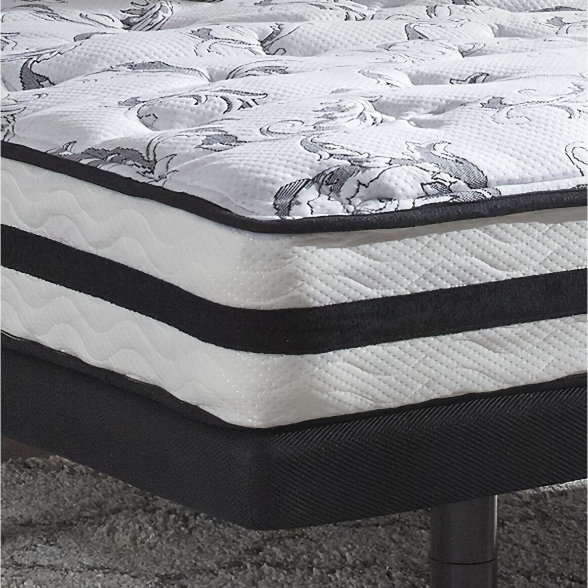 Materasso ibrido Roundhill Furniture Traditional Chime da 8 pollici