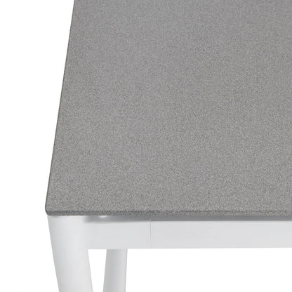 Set da conversazione da esterno Royal Patio All Weather Deep Seating da 4 pezzi con cuscini grigi