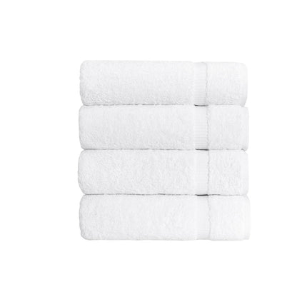 Set di asciugamani da bagno di lusso in cotone turco Royal e 100% cotone turco morbido e set di 4 asciugamani di qualità alberghiera