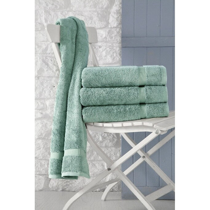Set di asciugamani da bagno di lusso in cotone turco Royal e 100% cotone turco morbido e set di 4 asciugamani di qualità alberghiera