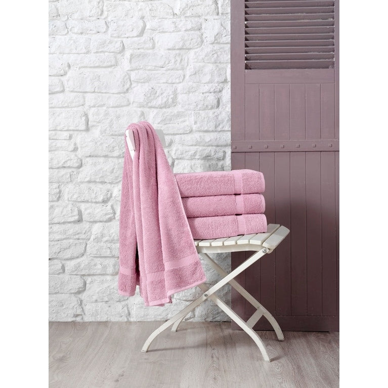 Set di asciugamani da bagno di lusso in cotone turco Royal e 100% cotone turco morbido e set di 4 asciugamani di qualità alberghiera