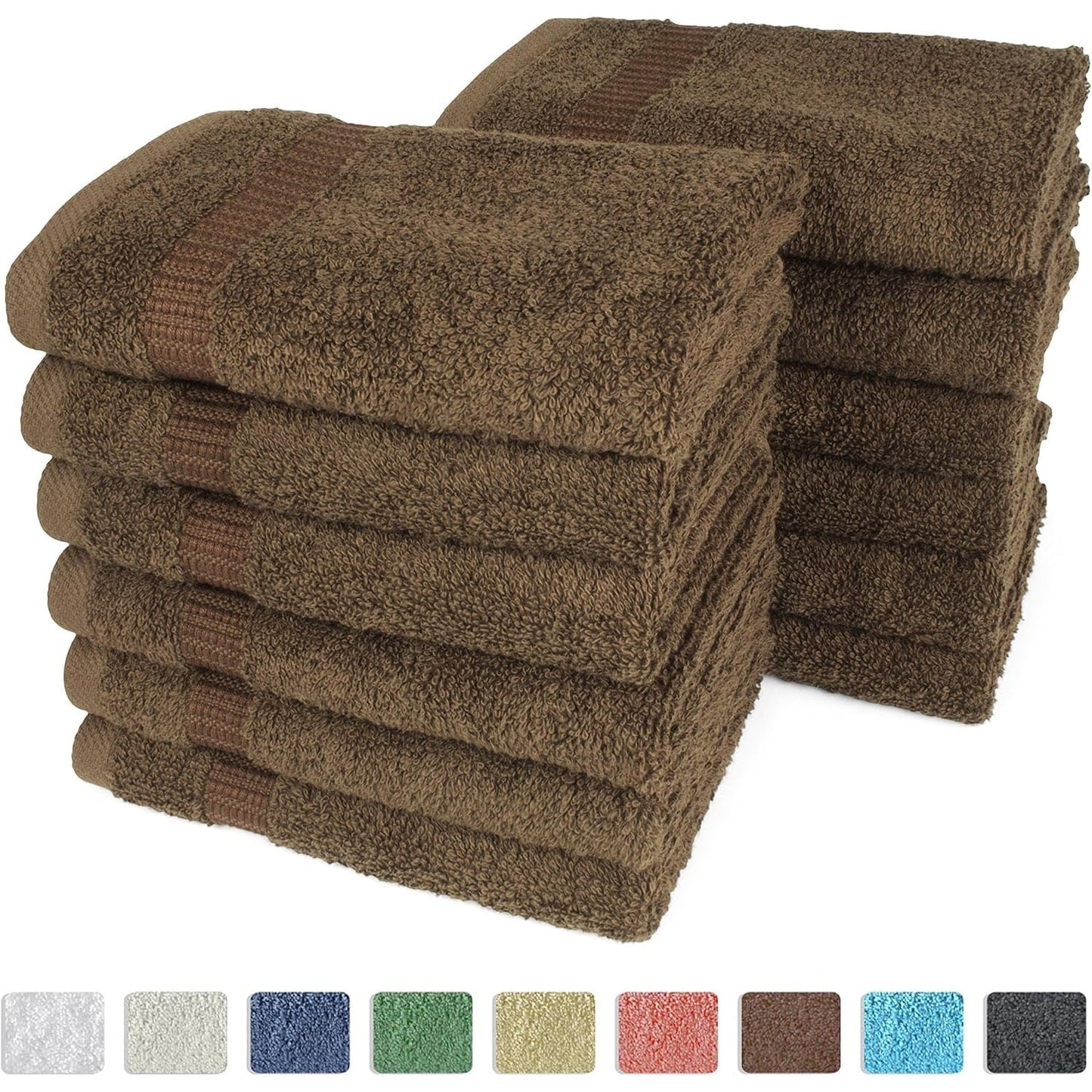 Asciugamano in cotone turco Royal - Morbido, resistente - Asciugamani ultra assorbenti - Set da 12