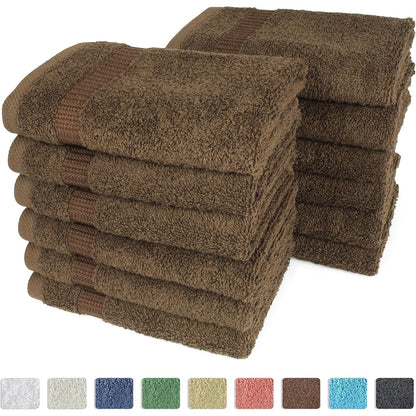 Asciugamano in cotone turco Royal - Morbido, resistente - Asciugamani ultra assorbenti - Set da 12