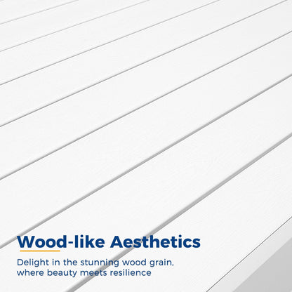 Set di mobili da esterno in alluminio da 5 pezzi Royalcraft