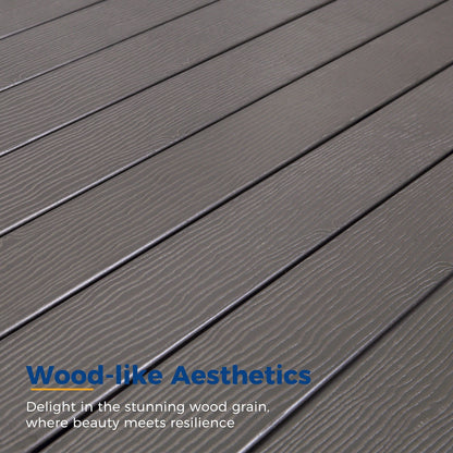 Set di mobili da esterno in alluminio da 5 pezzi Royalcraft