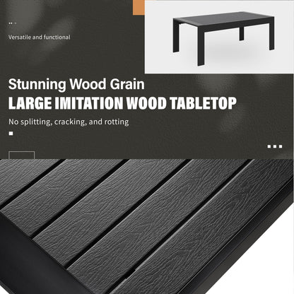 Gruppo di sedute componibili per esterni in alluminio Royalcraft da 5 pezzi