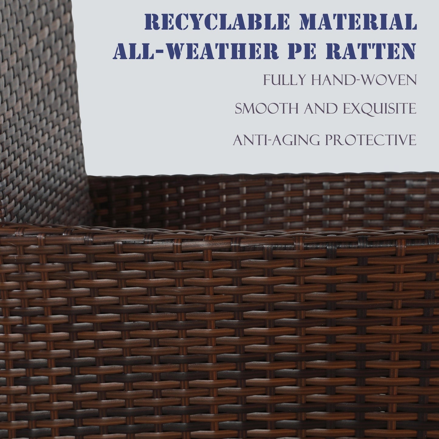 Set da pranzo da giardino Royalcraft da 5 pezzi con tavolo e sedie