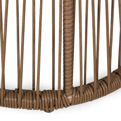 Set da salotto da esterno in vimini a 2 posti Russel di Christopher Knight Home