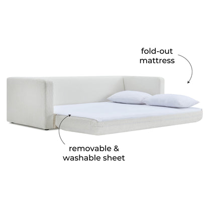 Divano letto Ryan Boucle