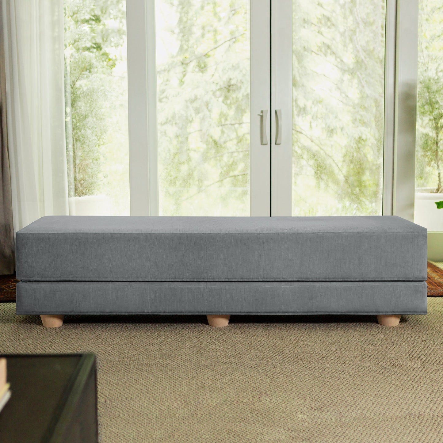 Panca letto trasformabile Jaxx Camden / Letto singolo pieghevole per gli ospiti