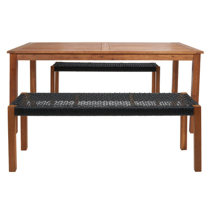 SAFAVIEH Akmaral Set da pranzo con tavolo e 2 panche - 35Lx50Px29A