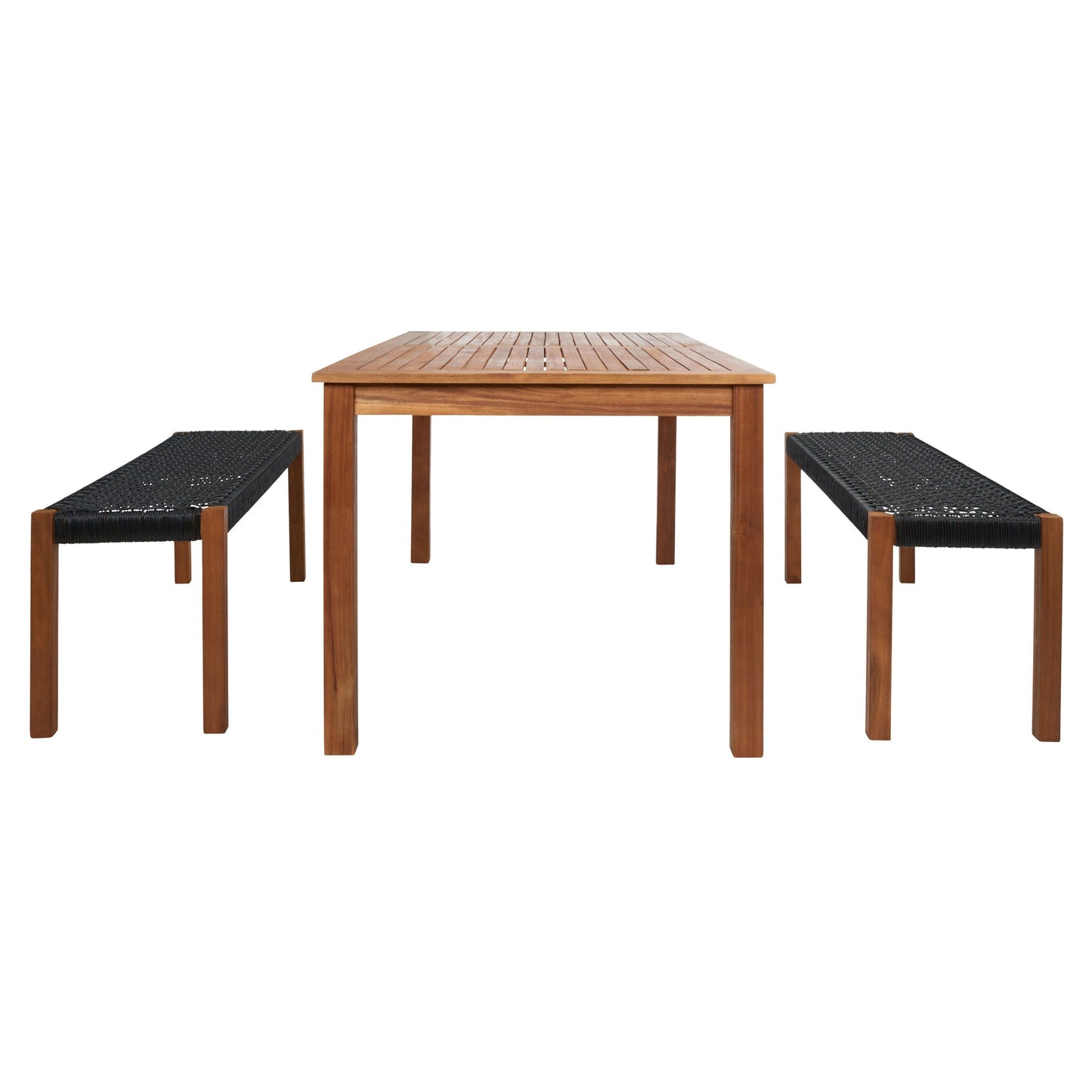 SAFAVIEH Akmaral Set da pranzo con tavolo e 2 panche - 35Lx50Px29A