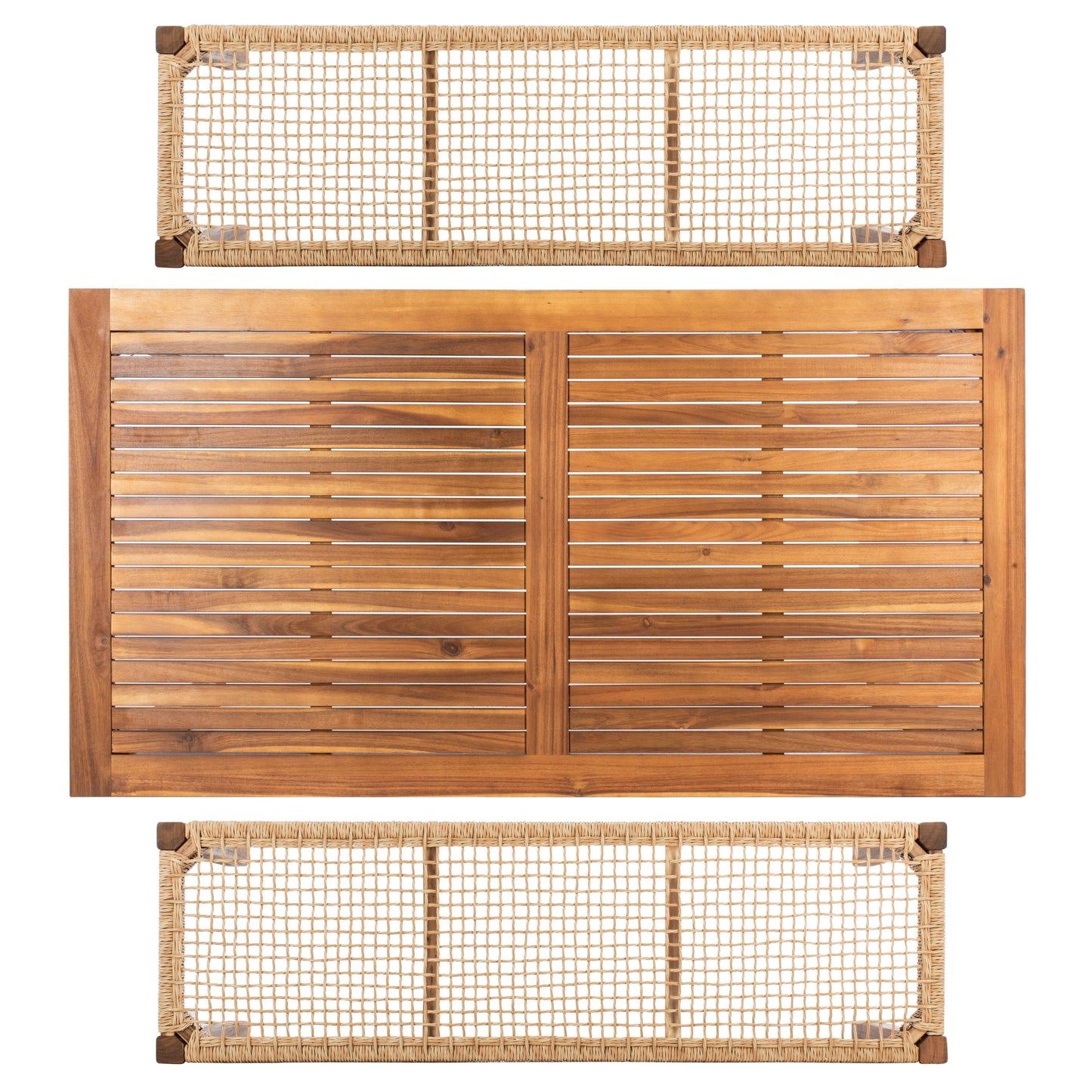 SAFAVIEH Akmaral Set da pranzo con tavolo e 2 panche - 35Lx50Px29A