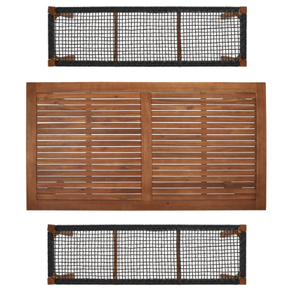 SAFAVIEH Akmaral Set da pranzo con tavolo e 2 panche - 35Lx50Px29A