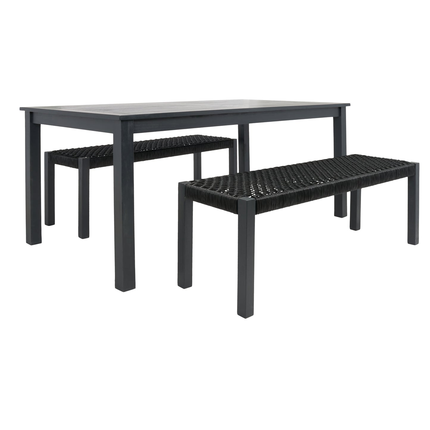 SAFAVIEH Akmaral Set da pranzo con tavolo e 2 panche - 35Lx50Px29A