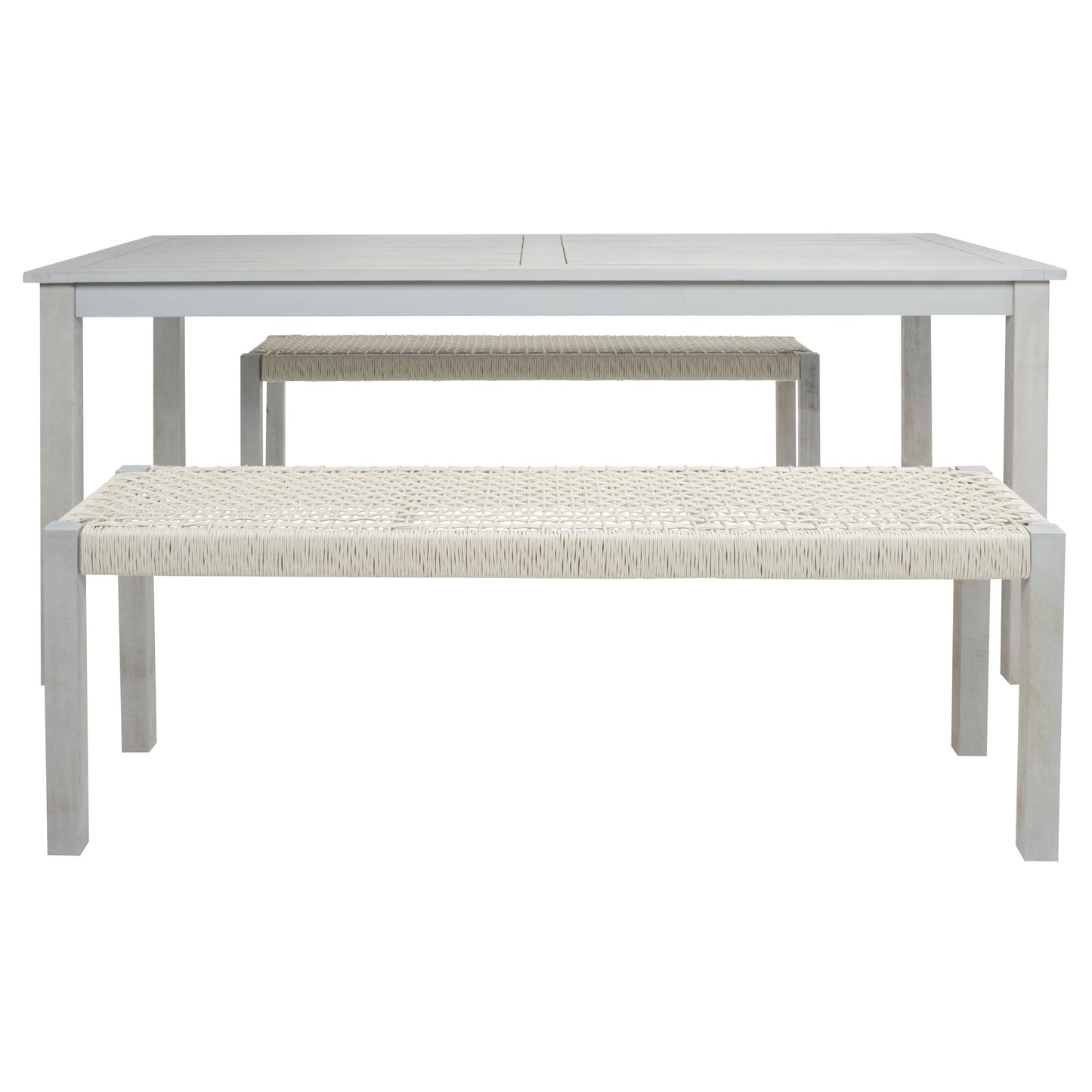 SAFAVIEH Akmaral Set da pranzo con tavolo e 2 panche - 35Lx50Px29A