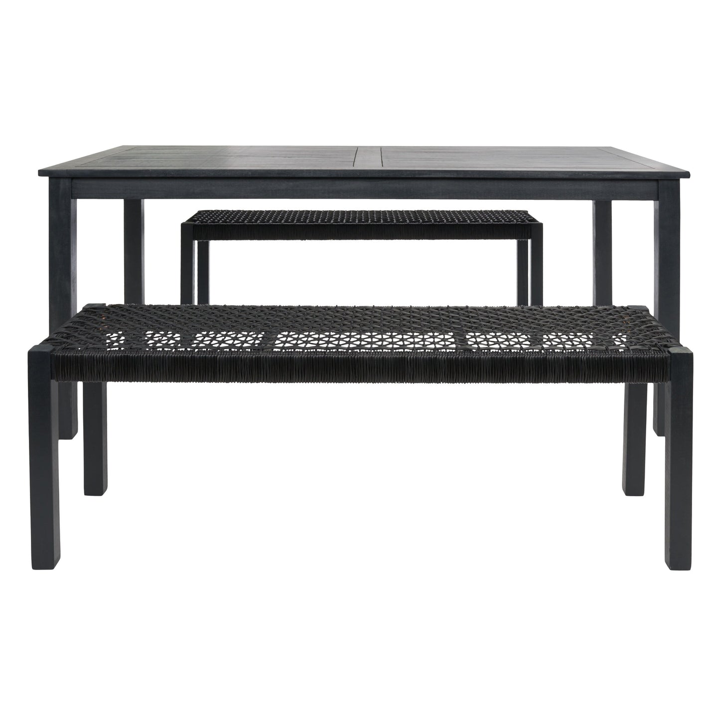 SAFAVIEH Akmaral Set da pranzo con tavolo e 2 panche - 35Lx50Px29A