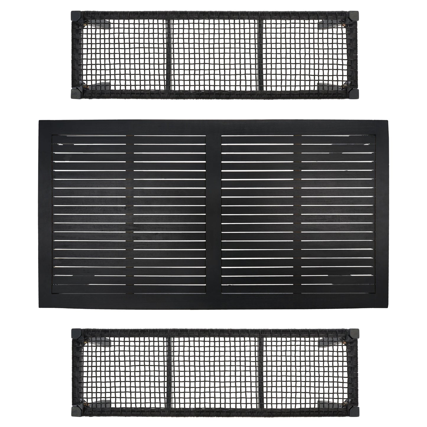 SAFAVIEH Akmaral Set da pranzo con tavolo e 2 panche - 35Lx50Px29A