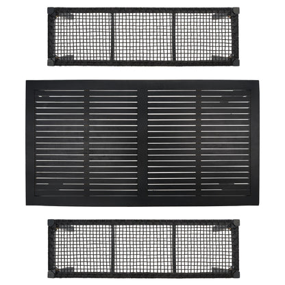 SAFAVIEH Akmaral Set da pranzo con tavolo e 2 panche - 35Lx50Px29A