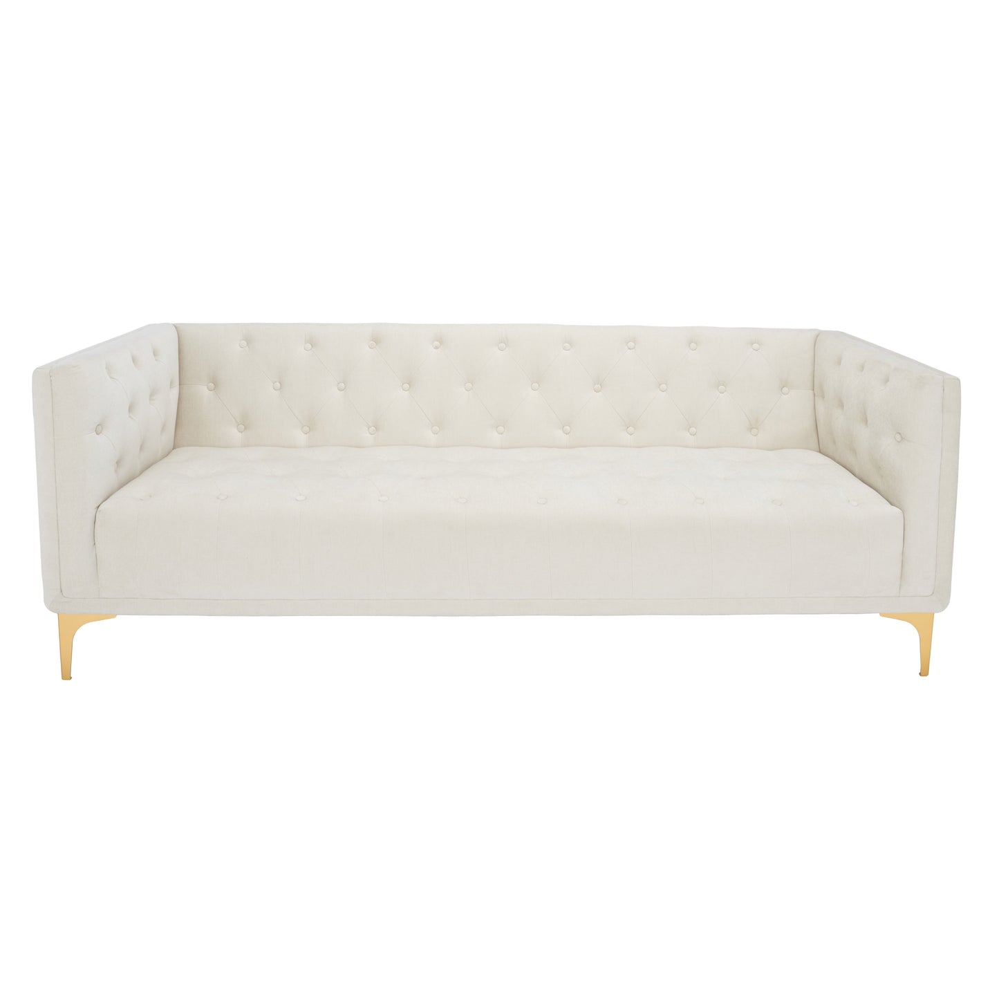 Divano capitonné SAFAVIEH Couture Florentino - 80L x 33P x 30A