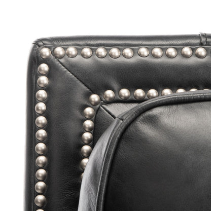 Poltrona reclinabile con finiture in borchie SAFAVIEH Couture Gwyn