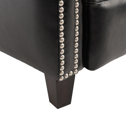 Poltrona reclinabile con finiture in borchie SAFAVIEH Couture Gwyn