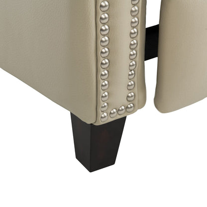 Poltrona reclinabile con finiture in borchie SAFAVIEH Couture Gwyn