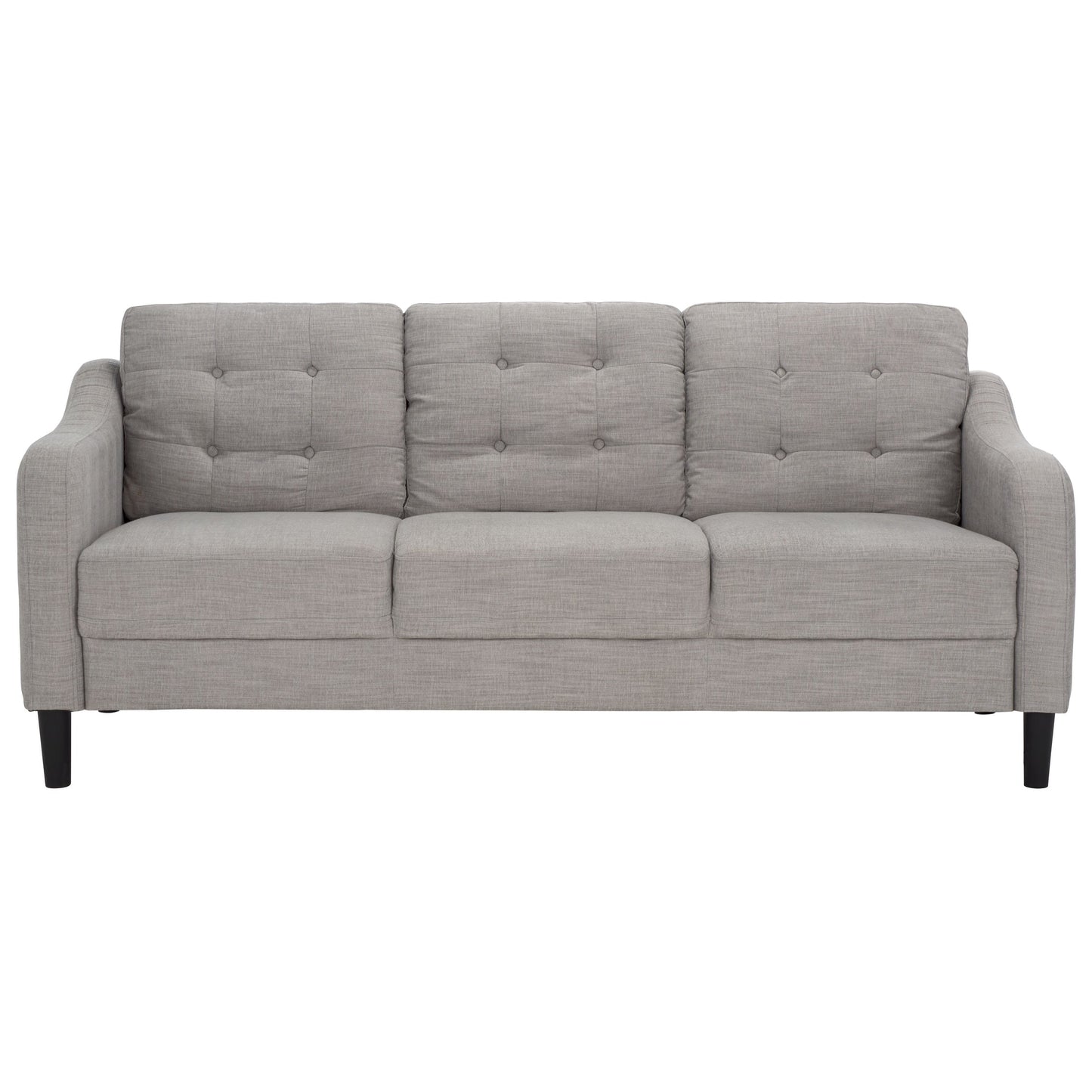 Divano a 3 posti con schienale capitonné SAFAVIEH Couture Nathaniel - 77L x 32P x 34A