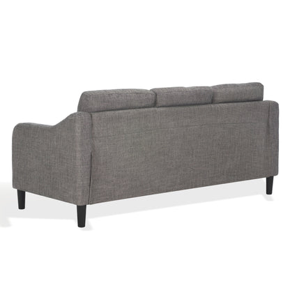 Divano a 3 posti con schienale capitonné SAFAVIEH Couture Nathaniel - 77L x 32P x 34A